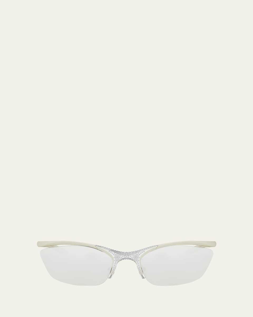 Signature Crystal Cat-Eye Sunglasses